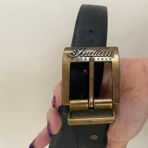 Indian Motorcycle leather waist belt